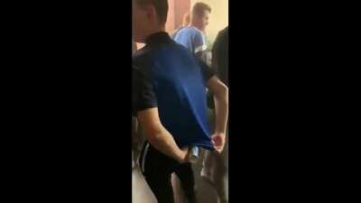 Meet the Pyro setting the Scout on fire.