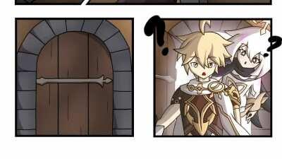 Welcome back, master! (Genshin Impact Fan Comic)