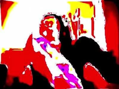 Me eating a bag of chips