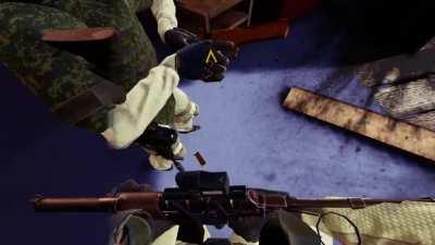 Gun collision saved my life