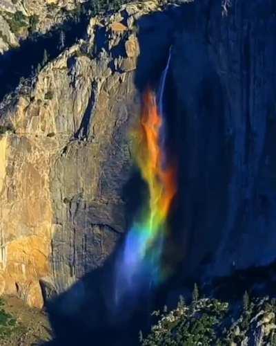 Rainbow Waterfall..