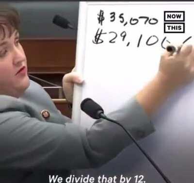 KATIE PORTER IS THE ONE TO CONTACT ASAP. LOOK HOW SHE GRILLED JP MORGAN IN 2019.