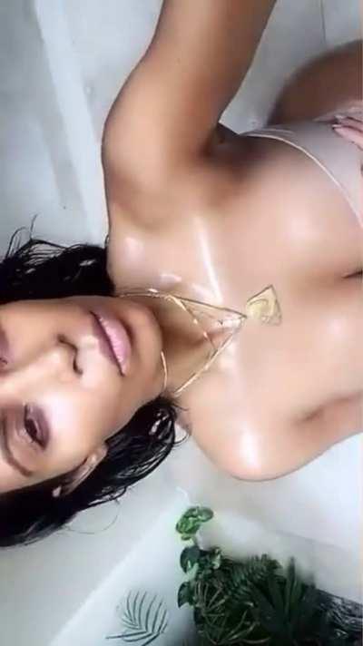 Back when she used Snapchat