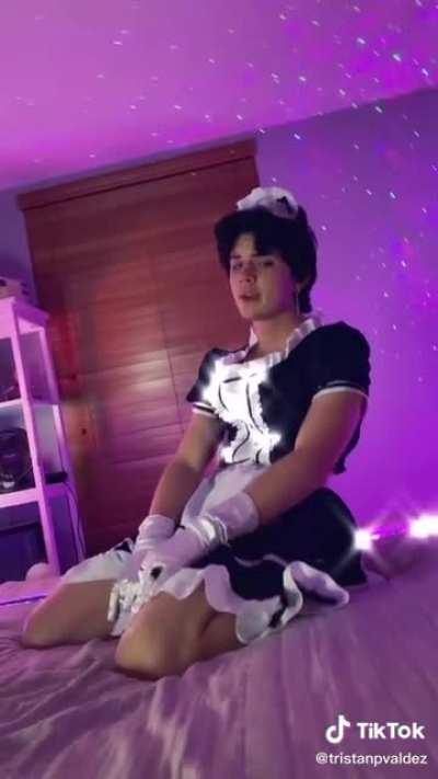 Boys in maid outfit will be the death of me