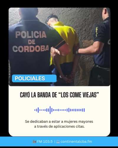 En Cordoba cayo la banda de 
