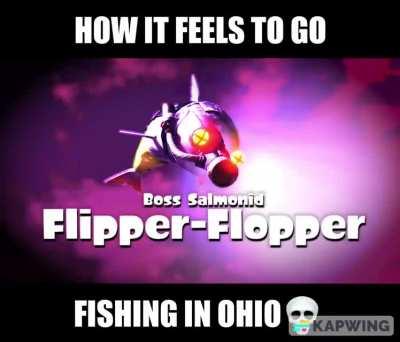 All the fishes are armed CAN'T SPLATTING IN OHIO💀