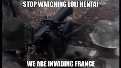 Stop watching loli hentai and come help us