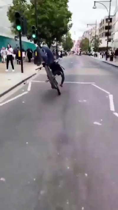 he tried to pull it off