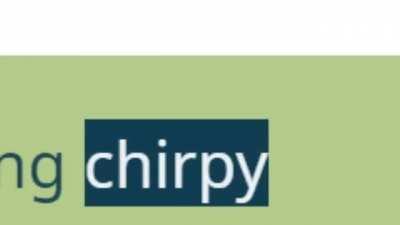 [Haiku] Roses are red, I'm feeling chirpy