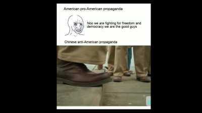 Be the America Chinese propaganda says you are
