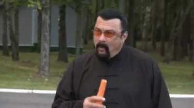 My Minecraft character every six blocks while planting carrots