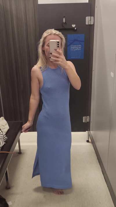 Over 40 and still no bra