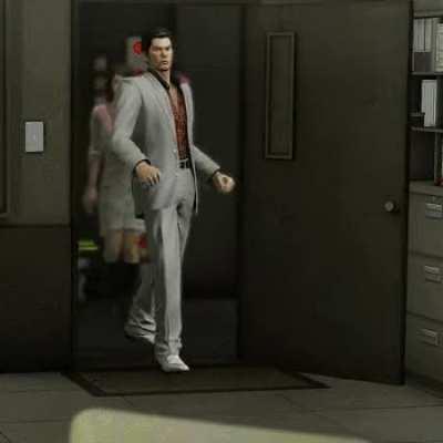 Me when someone talks about Yakuza series