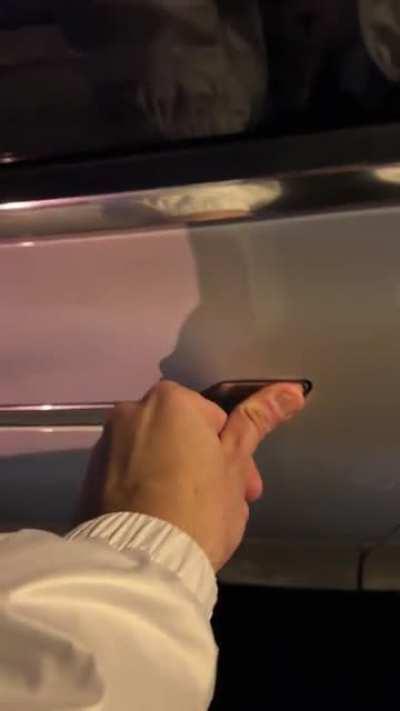 Door handles that freeze way to easy on Tesla Model 3/Y