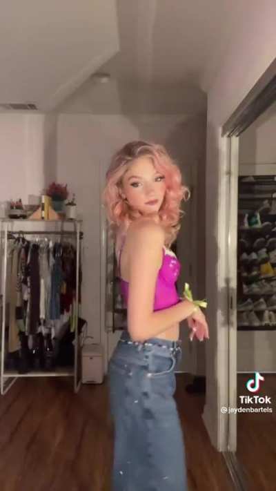 Jayden loves showing off 