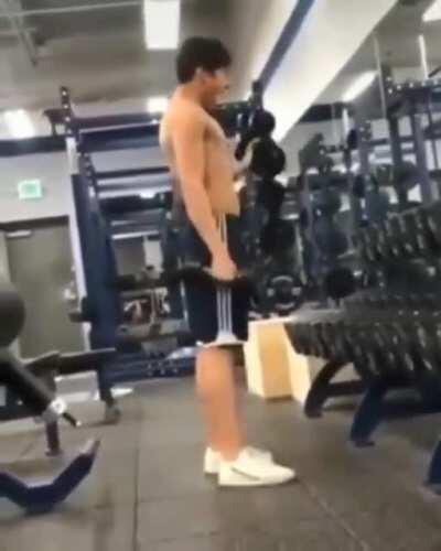 Gravação do treino do muca pré quarentena