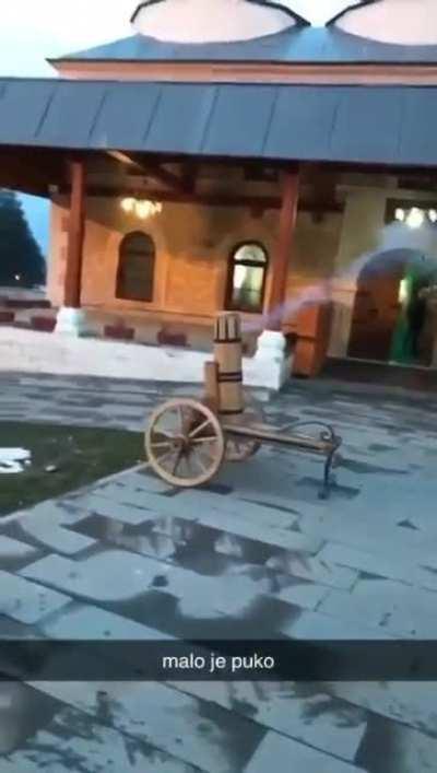 Why you don't shoot out of wooden cannons