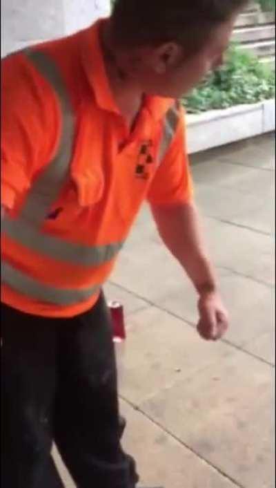 English Man Attempts to Headbutt but Ends Up Breaking Ankle and Suffers Concussion