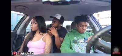 Nfs, she look like she set niggas up and Dougie .. smh bad for business