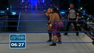 Meanwhile at Bound For Glory pre-show: Jordynne Grace, Madison Rayne & Chelsea Green compete for the Digital Media Championship!