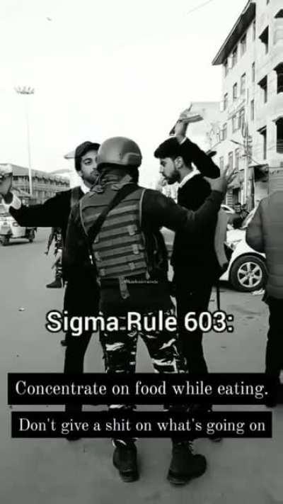 A sigma tip a day, keeps the grindset awake