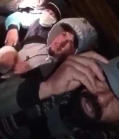 Grupo 7 tomando enquadro