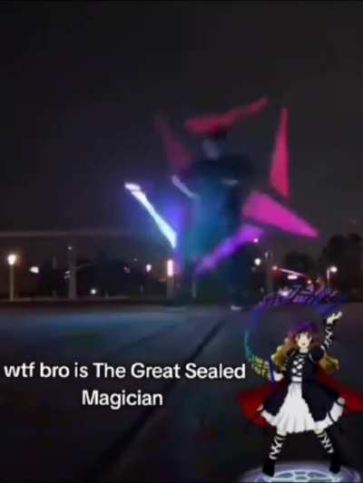 Touhou 12 stage 6 boss live action