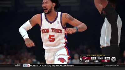 Derrick Rose top 4 highlights in game 2 vs Hawks