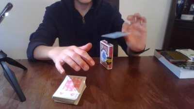 Balancing Card illusions credit to calen morelli