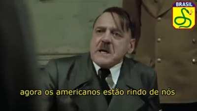 Hitler Pistola com o Brasil