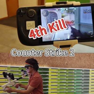 Just share how I play CS2 with STEAM DECK. Rate my setup freely.