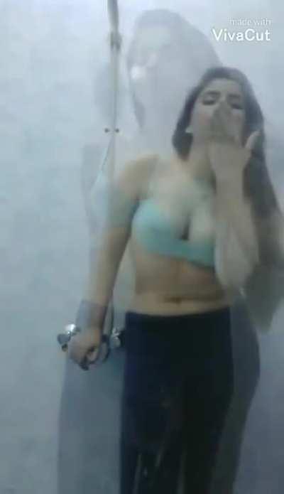 Total 2 Video's🥰Cute Karachi GF decided to just tease but ended up Stripping Full Nude for her BF😋😘