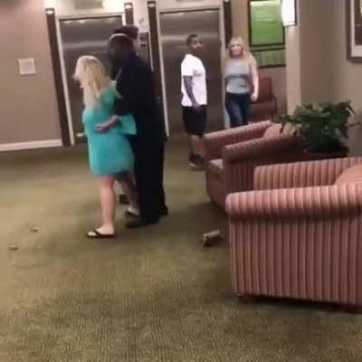 A Well Deserved Beatdown - Girl Beat Up an Old Woman