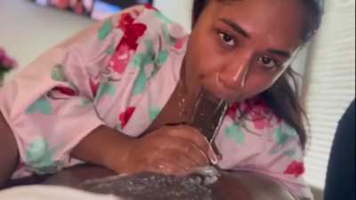 Sloppiest throating I've ever seen