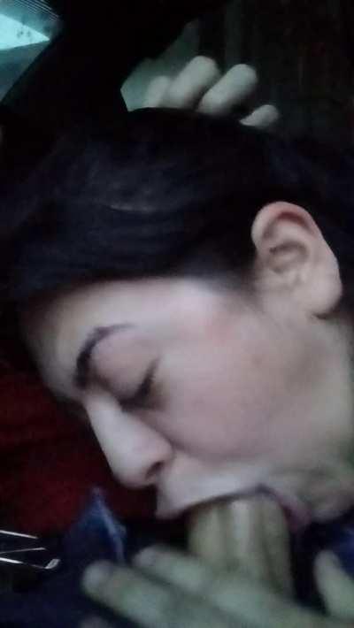 had to stop by somewhere to practice breaking her throat barrier.