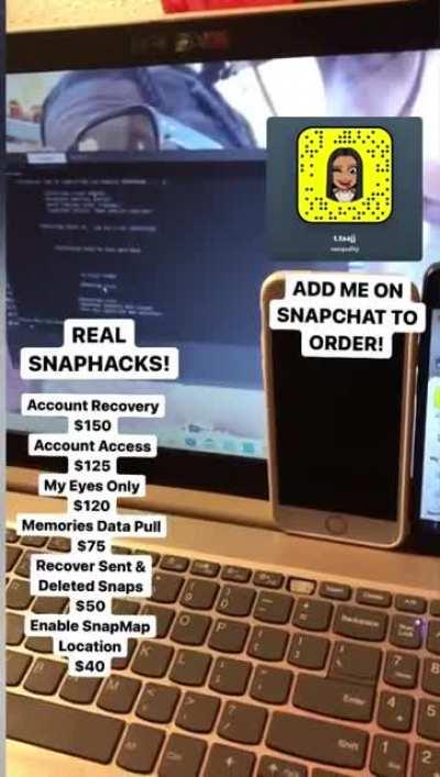 Add “NAEQUALITY” on Snapchat if you wanna order account hacks like account access , recovery , my eyes only hacks & more! Join the 50k telegram + proof in comments