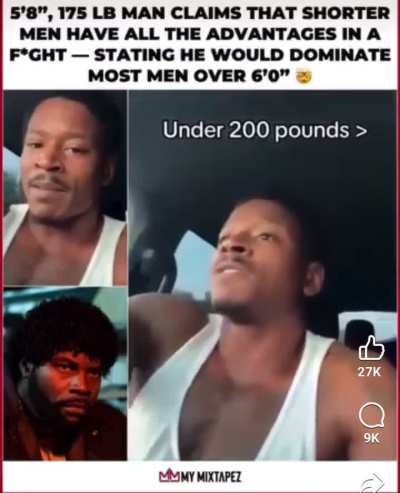 Viral ways brother Mr. Napoleon Complex 😂 these little dudes always making up random scenarios in their heads out of no where 😂