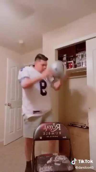 Actual footage of me last night