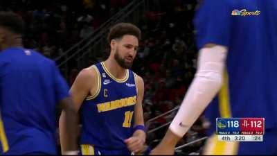 [Highlight] 9th triple for Klay. He has 38!