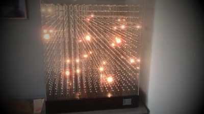 Cube with 4,096 LEDs