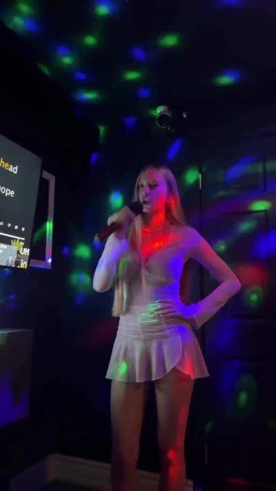 Some fun karaoke 