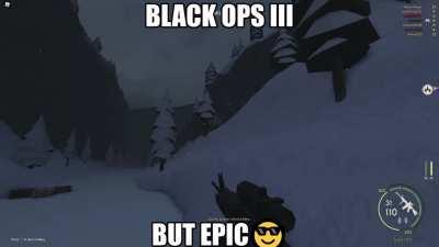 Not to flex but I got to round 6 in zombies 😎😎😎😁😁😁😆😆