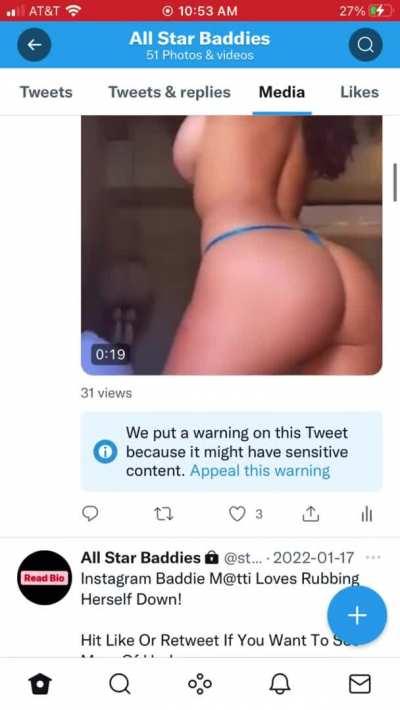 Instagram Babe M@ti Loves Bouncing Up And Down For You! Twitter:@star_baddies