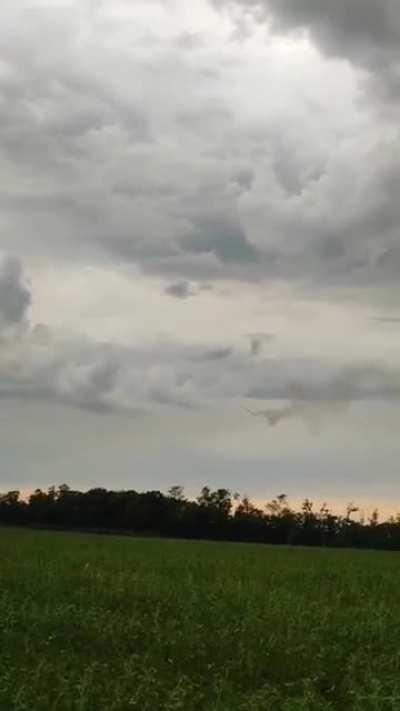 Ukrainian 9K33 Osa Air Defense System engaging a Russian target