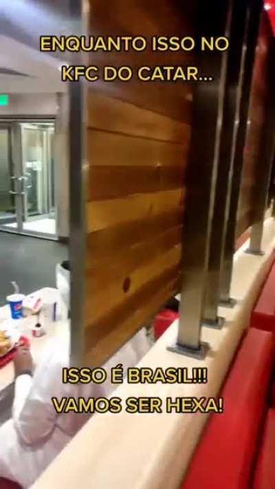 Brasileiros no Catar be like