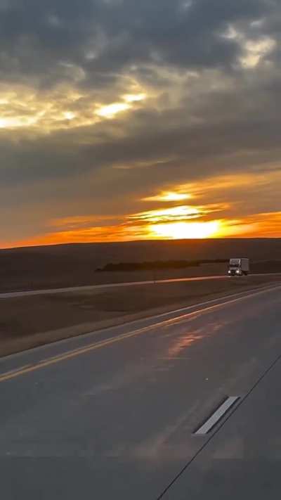 Sunrise in Agate, Colorado