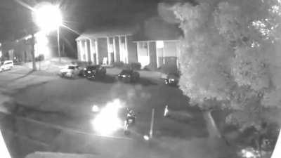 this guy tried to blow up my bike with black cat fireworks 🎇