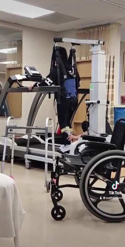 I have been in a wheelchair since 2019 I started walking again this year!
