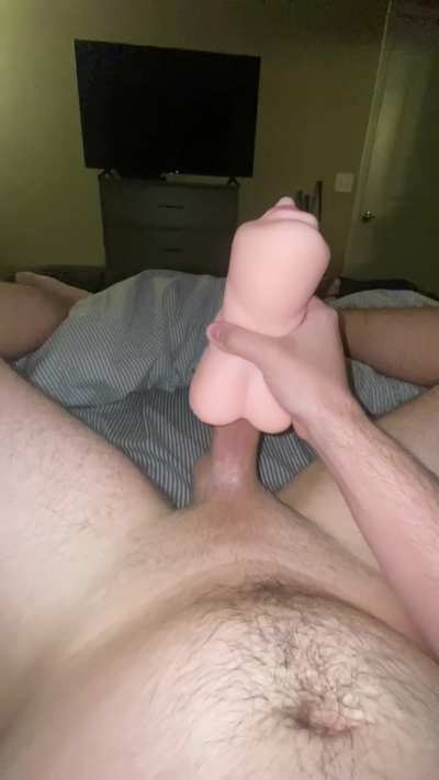 Watch it cum pouring out