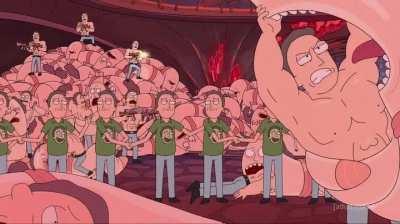 Muslims congratulating Muslims for protecting a mandir from Muslims.